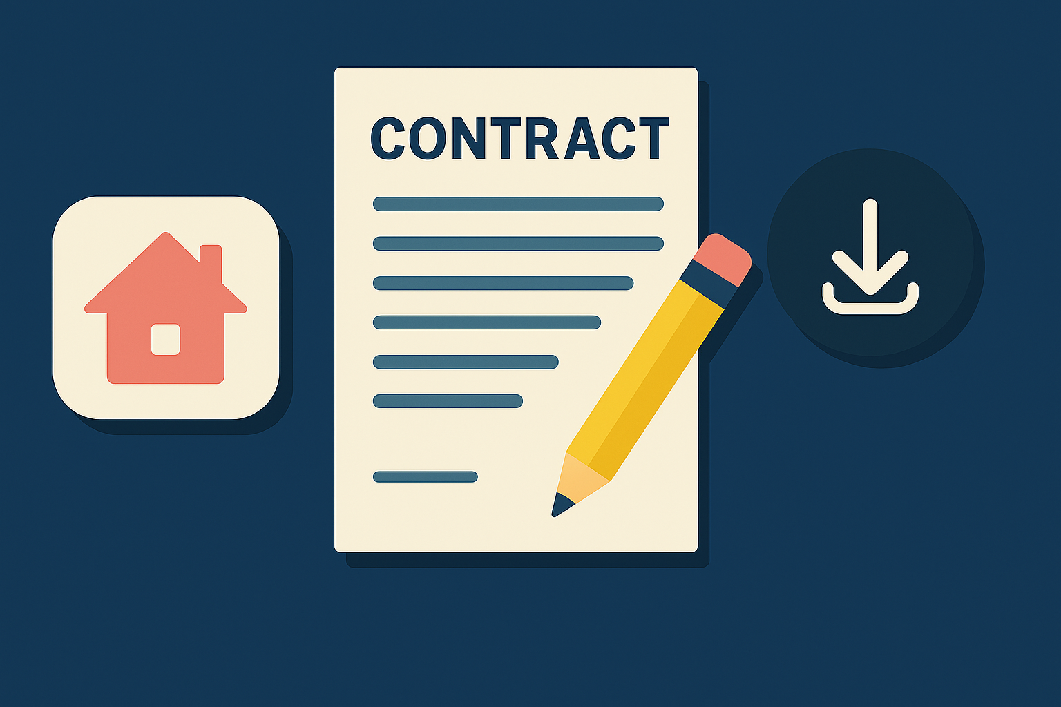 free vacation rental contract template